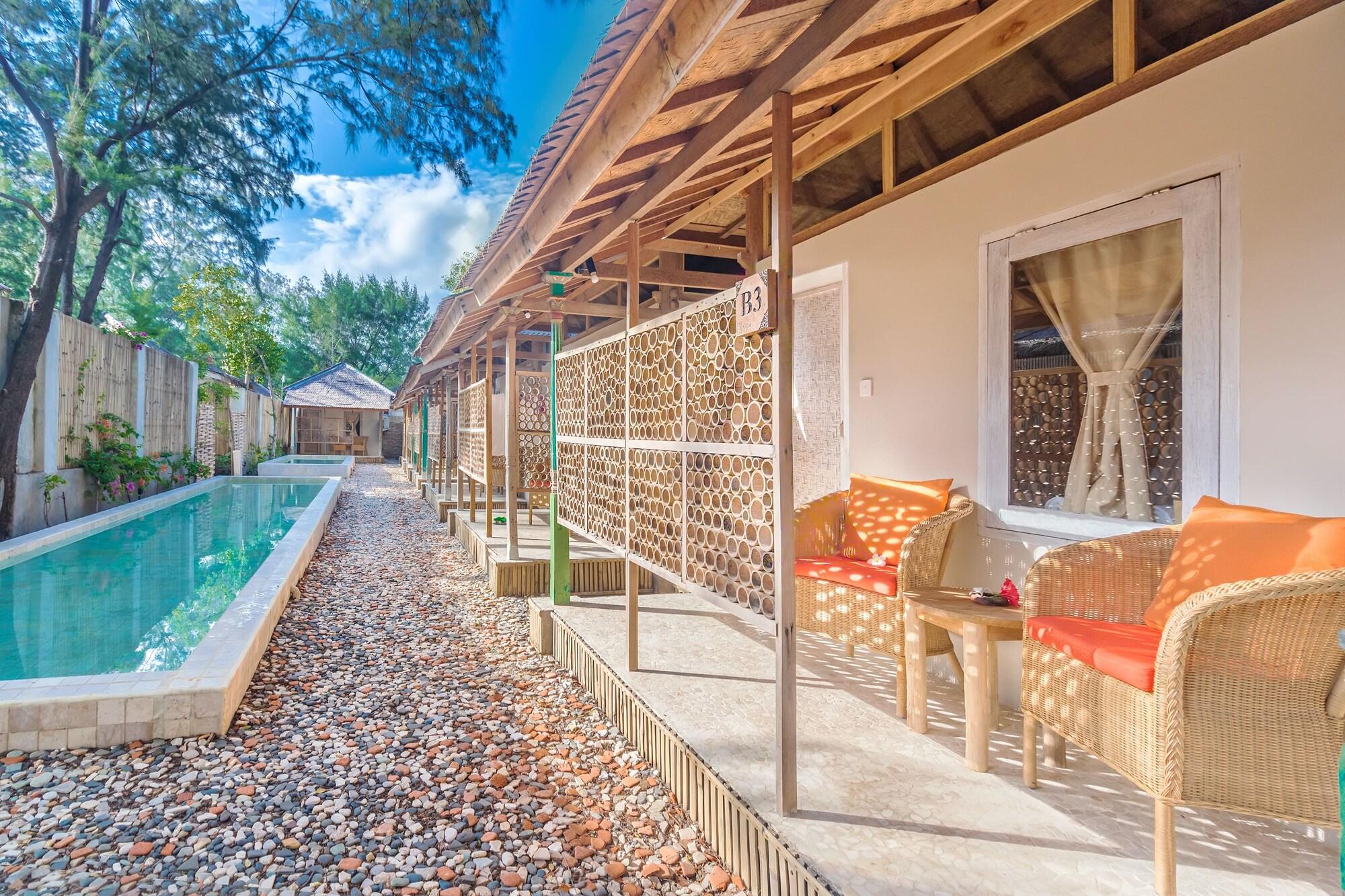Avia Villa Resort Gili Meno Dış mekan fotoğraf