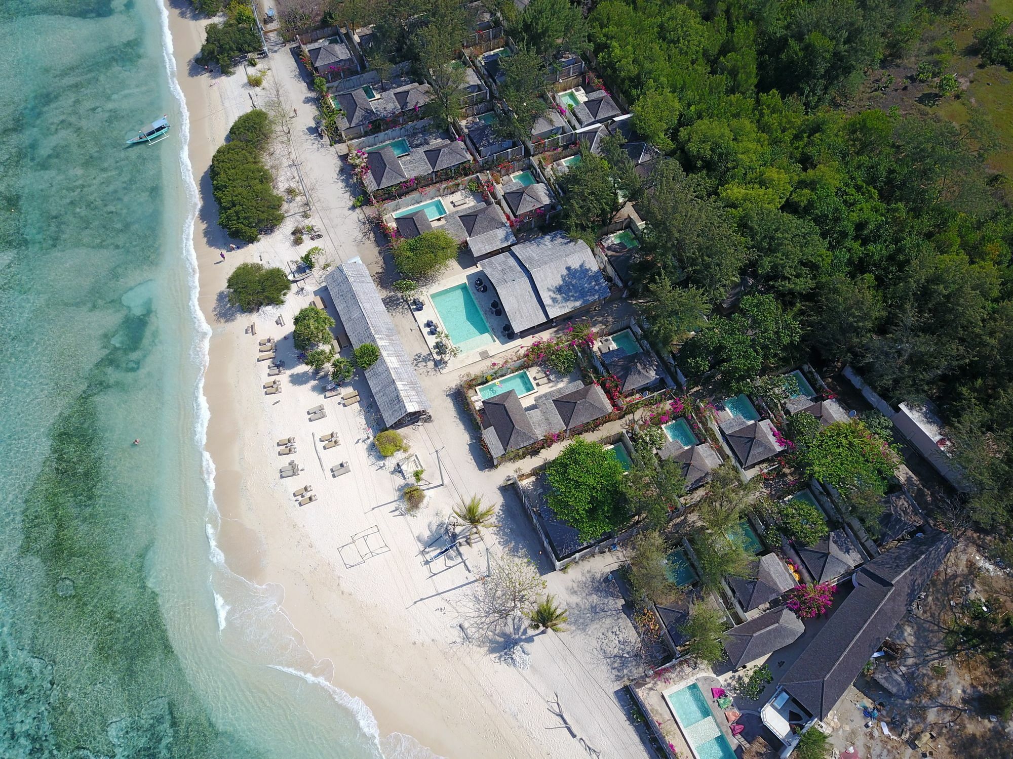 Avia Villa Resort Gili Meno Dış mekan fotoğraf